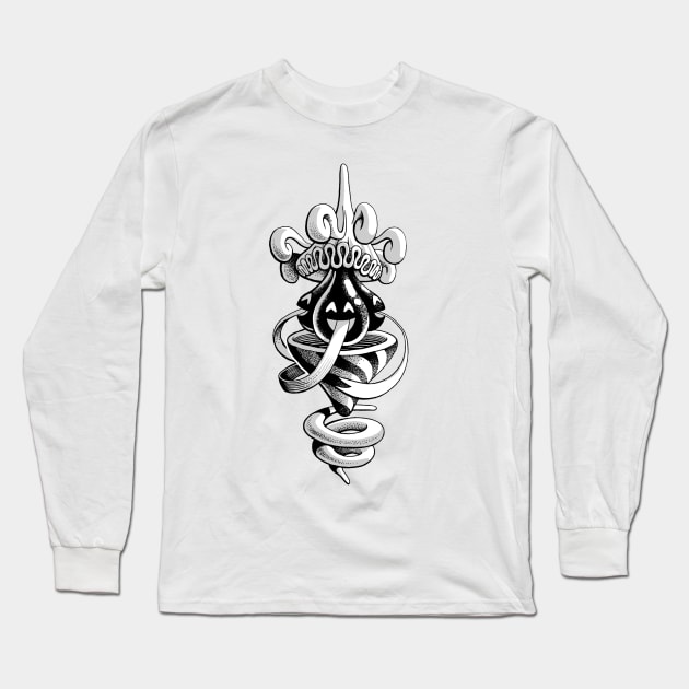 Twisted Ink Long Sleeve T-Shirt by emilpytlik